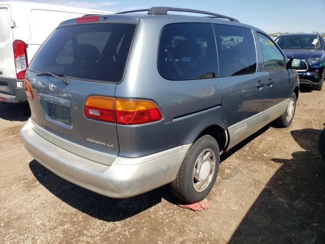 1999 Toyota Sienna Le VIN: 4T3ZF13C7XU127898 Lot: 53167294