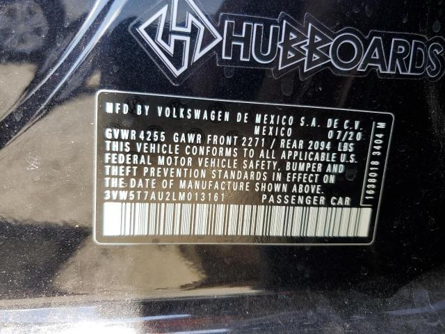 2020 Volkswagen Gti S VIN: 3VW5T7AU2LM013161 Lot: 55415424