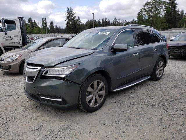 2014 Acura Mdx Advance VIN: 5FRYD4H81EB031774 Lot: 53925524