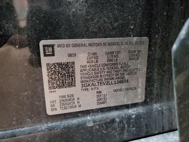 2020 GMC Terrain Sle VIN: 3GKALTEV2LL134604 Lot: 53057524