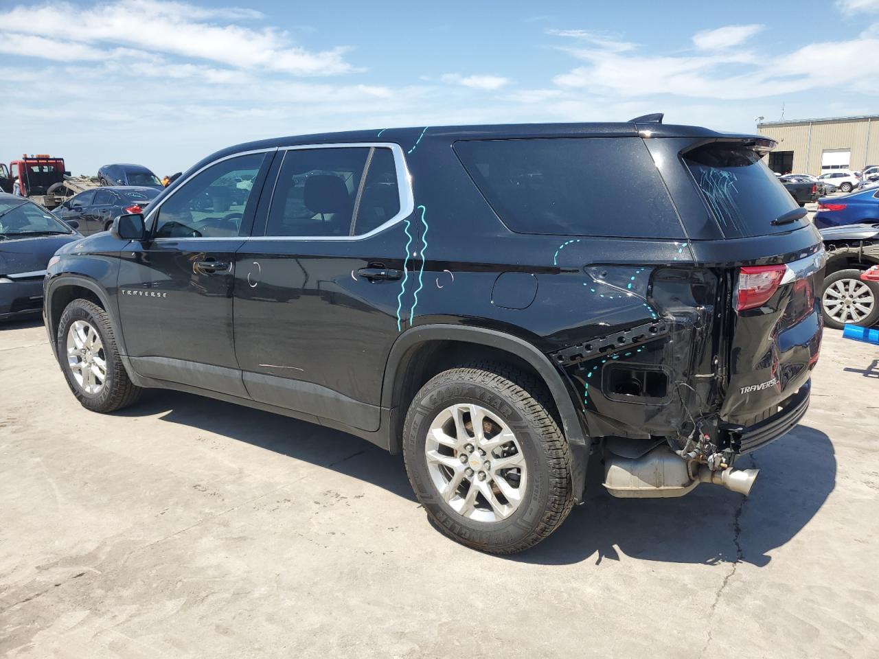 1GNERFKW0MJ172259 2021 Chevrolet Traverse Ls