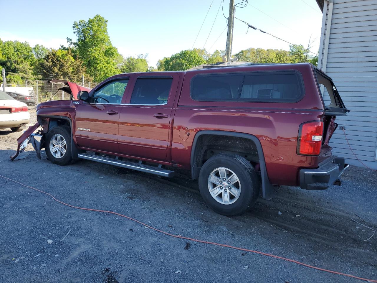 2016 GMC Sierra K1500 Sle vin: 3GTU2MEC0GG263293