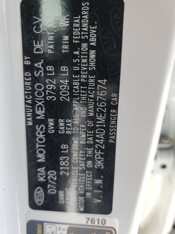 3KPF24AD1ME267674 2021 Kia Forte Fe