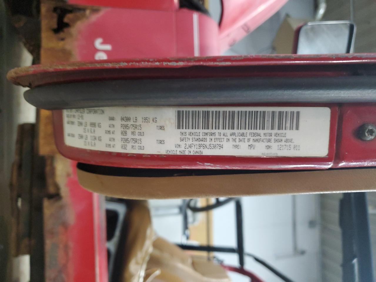 2J4FY19P6NJ530794 1992 Jeep Wrangler / Yj S