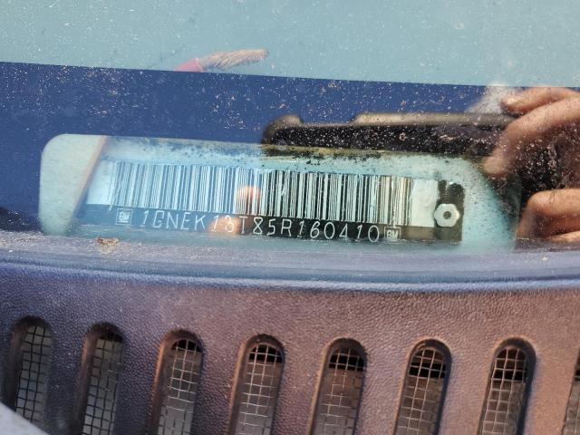 2005 Chevrolet Tahoe K1500 VIN: 1GNEK13T85R160410 Lot: 52763954