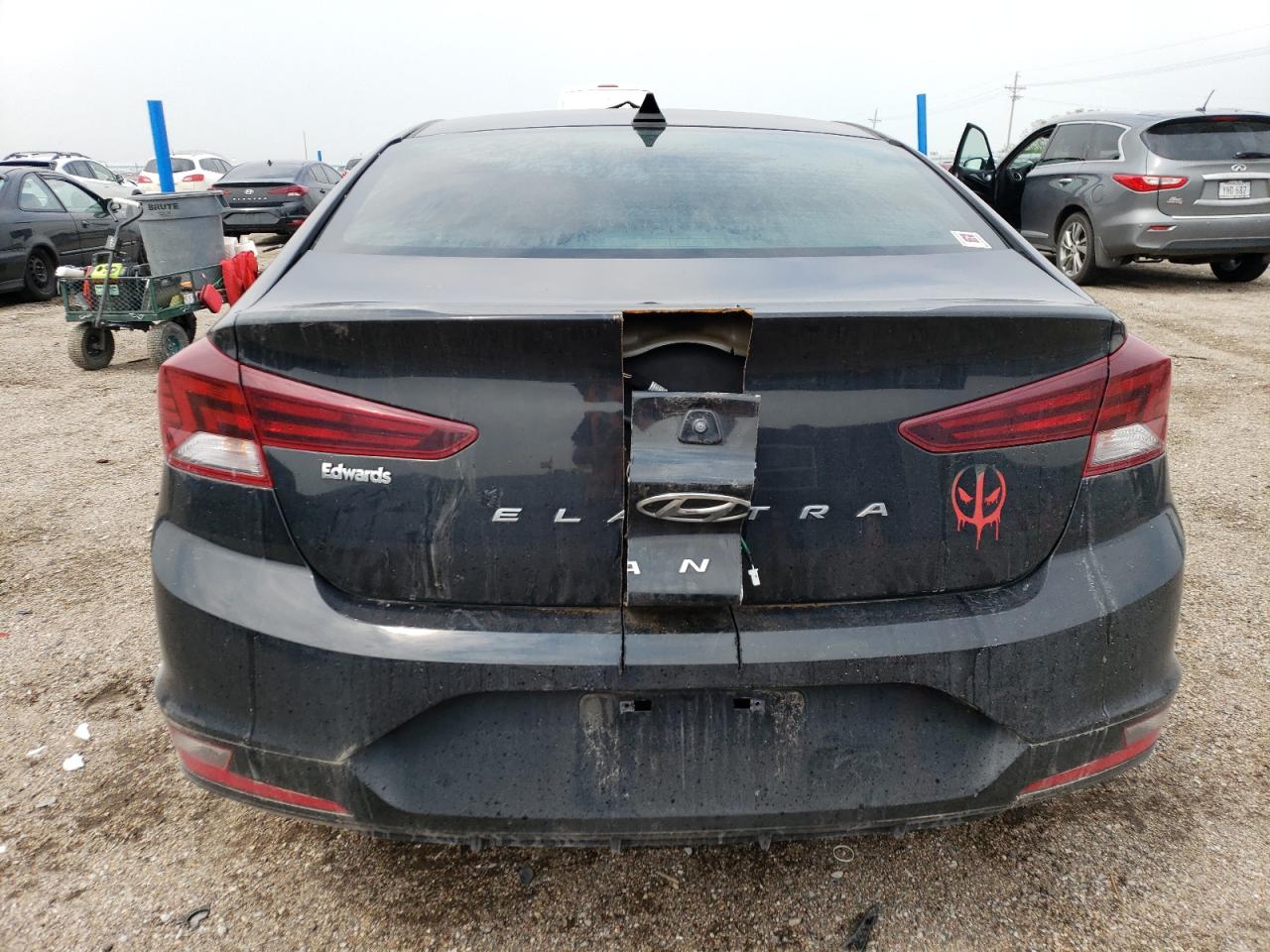 KMHD84LF5KU770705 2019 Hyundai Elantra Sel