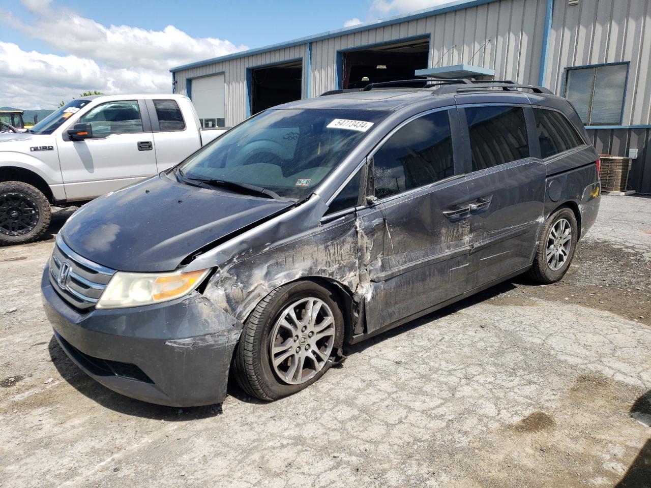 5FNRL5H6XBB074325 2011 Honda Odyssey Exl