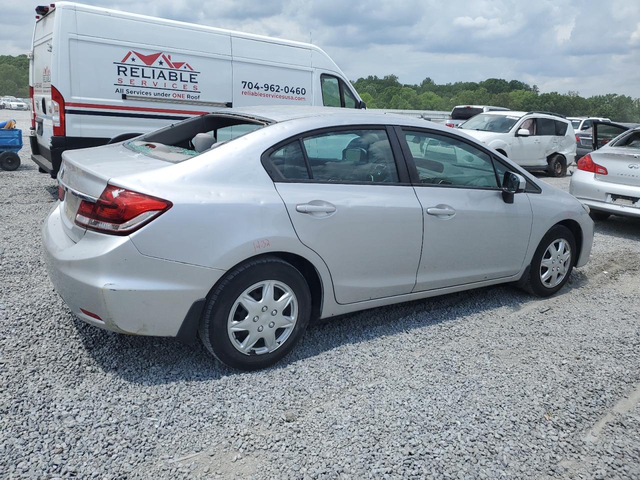 2015 Honda Civic Lx vin: 19XFB2F54FE280640