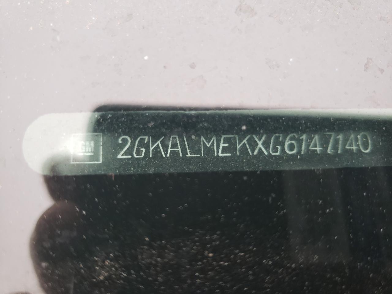 2GKALMEKXG6147140 2016 GMC Terrain Sle