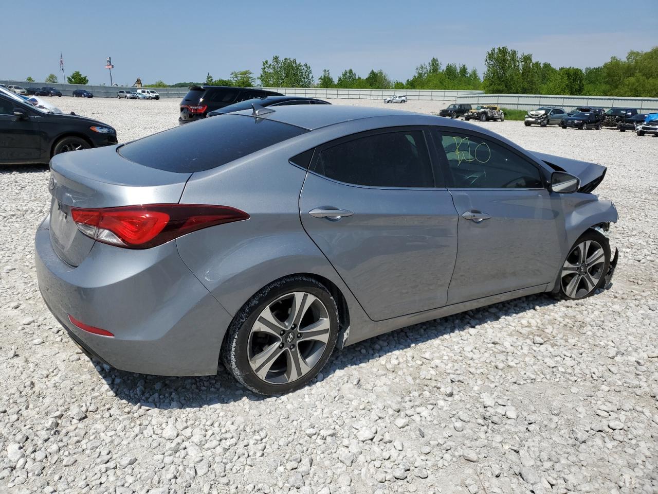 KMHDH4AHXEU155706 2014 Hyundai Elantra Se