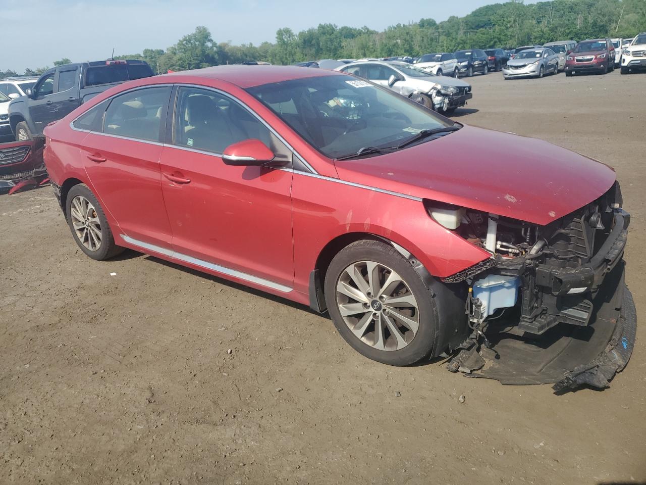 5NPE34AFXHH552885 2017 Hyundai Sonata Sport