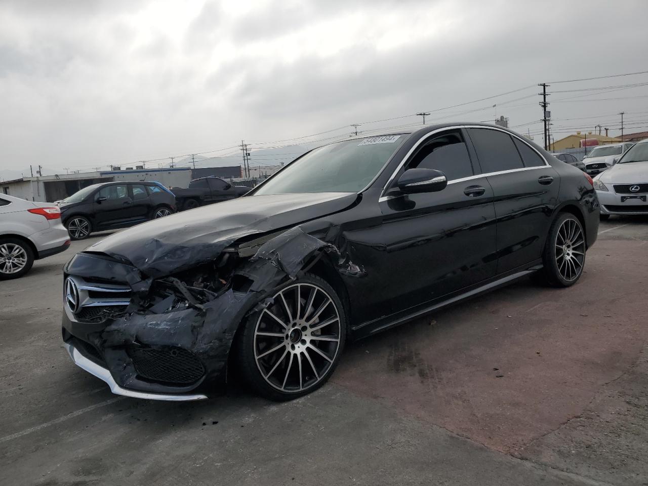 55SWF4KB6FU041529 2015 Mercedes-Benz C 300 4Matic