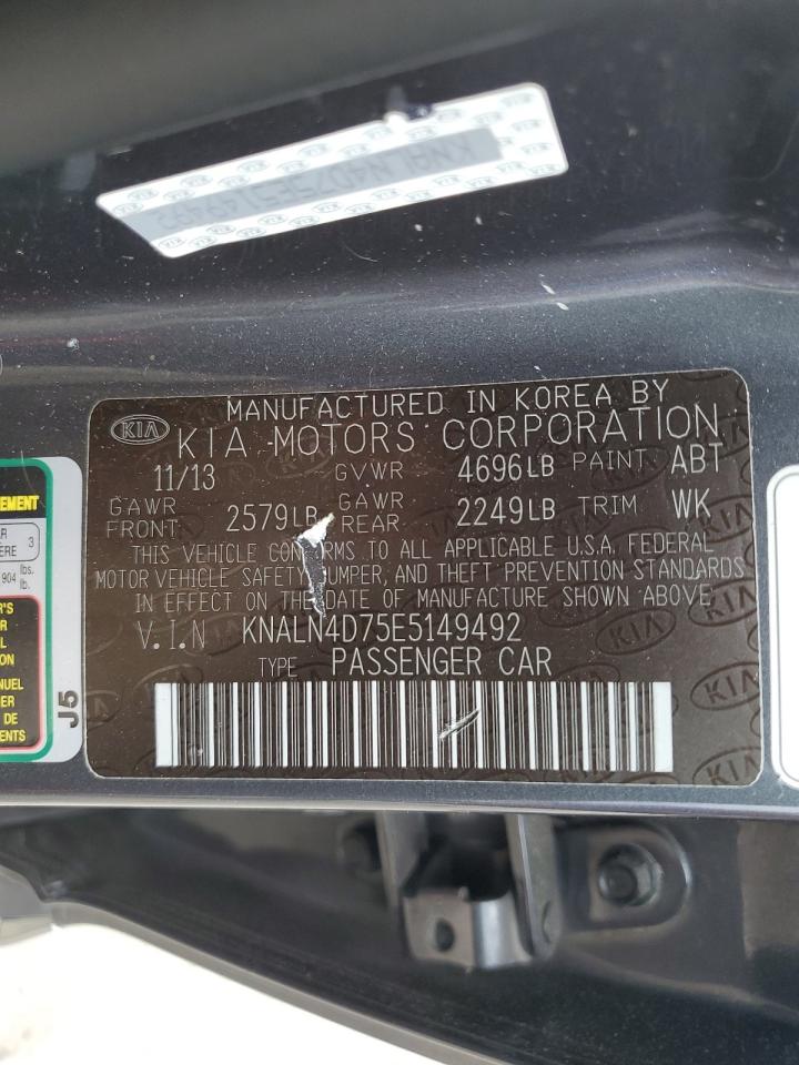 KNALN4D75E5149492 2014 Kia Cadenza Premium