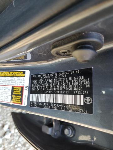 2021 TOYOTA AVALON XLE - 4T1JZ1FB7MU064183