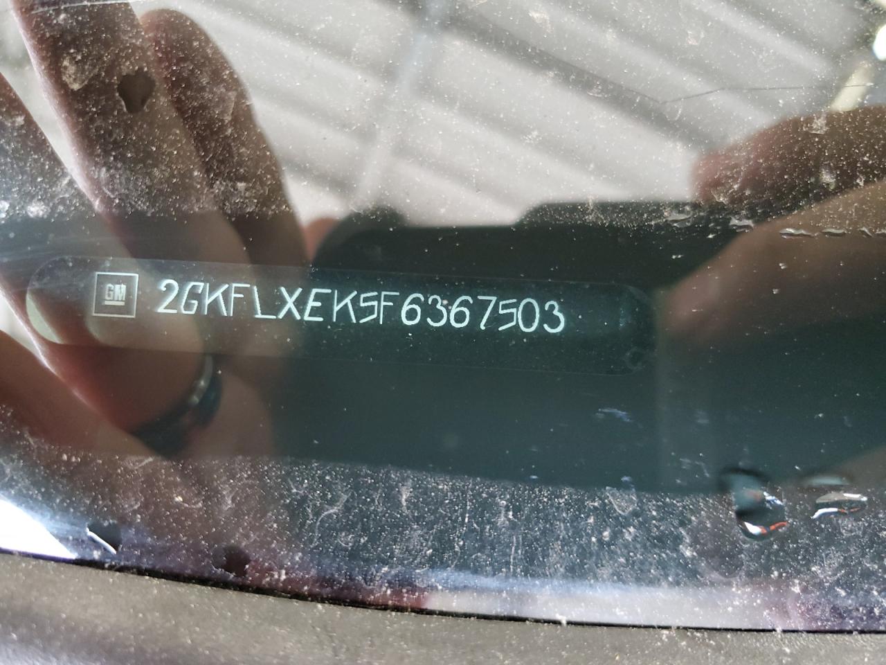 2GKFLXEK5F6367503 2015 GMC Terrain Slt