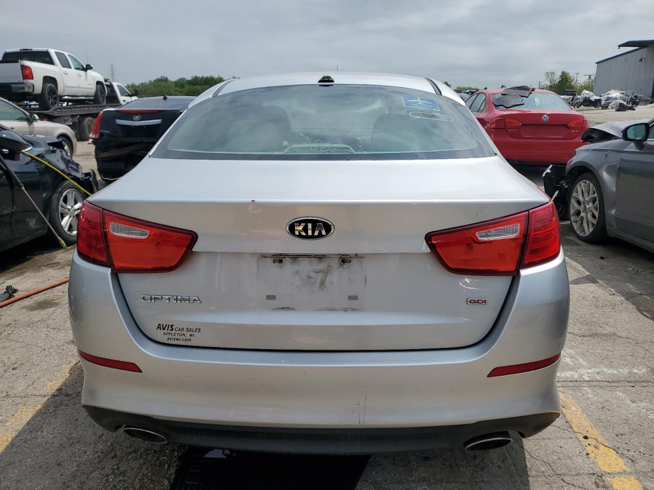 5XXGM4A77EG289812 2014 Kia Optima Lx