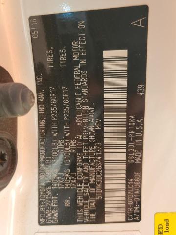 2016 TOYOTA SIENNA XLE - 5TDYK3DC2GS741373