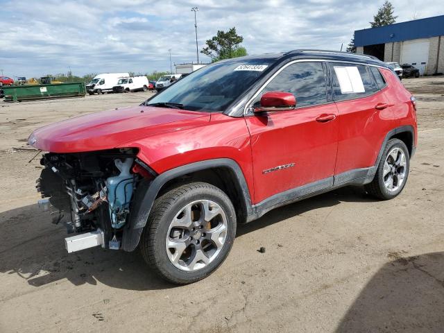 Lot #2505652798 2021 JEEP COMPASS LI salvage car