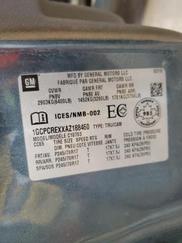 2010 Chevrolet Silverado C1500 Ls VIN: 1GCPCREXXAZ188460 Lot: 55193444