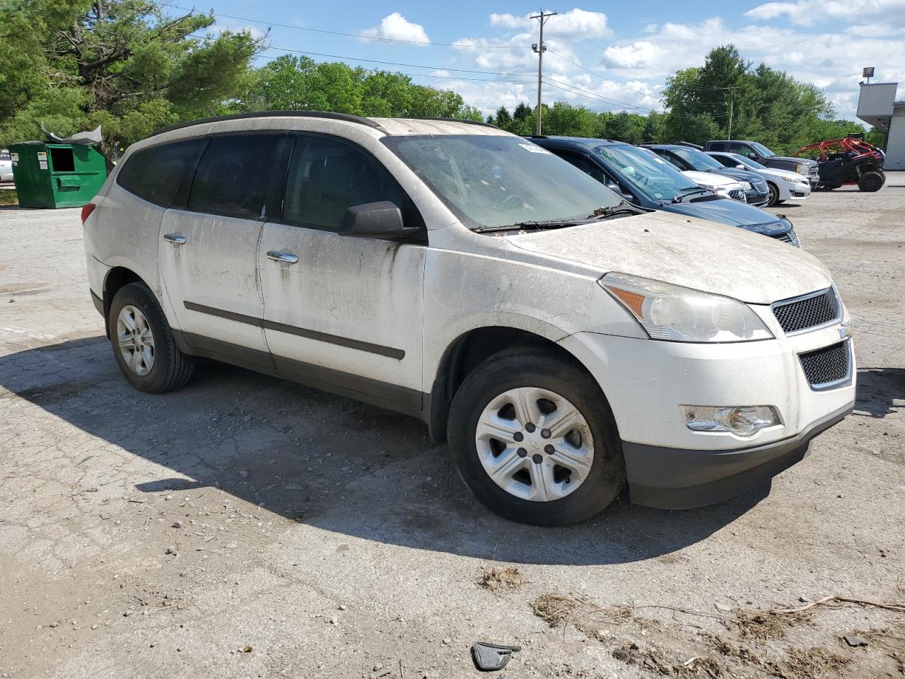 2012 Chevrolet Traverse Ls vin: 1GNKRFED6CJ366886