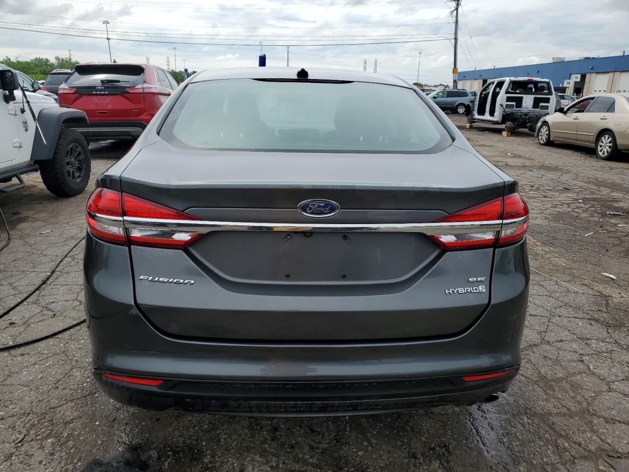 2017 Ford Fusion Se Hybrid vin: 3FA6P0LU7HR374028