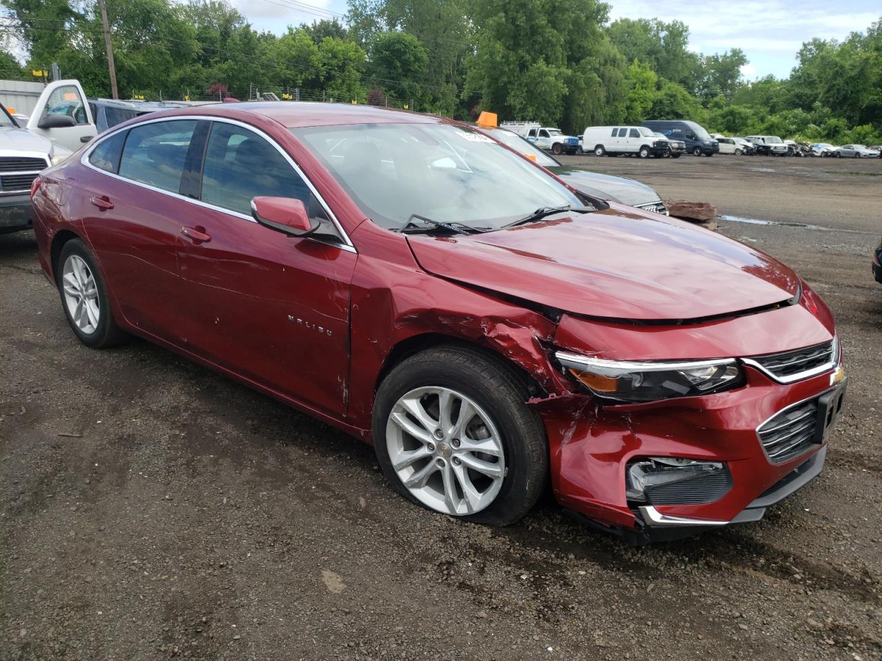 1G1ZE5ST2HF187742 2017 Chevrolet Malibu Lt