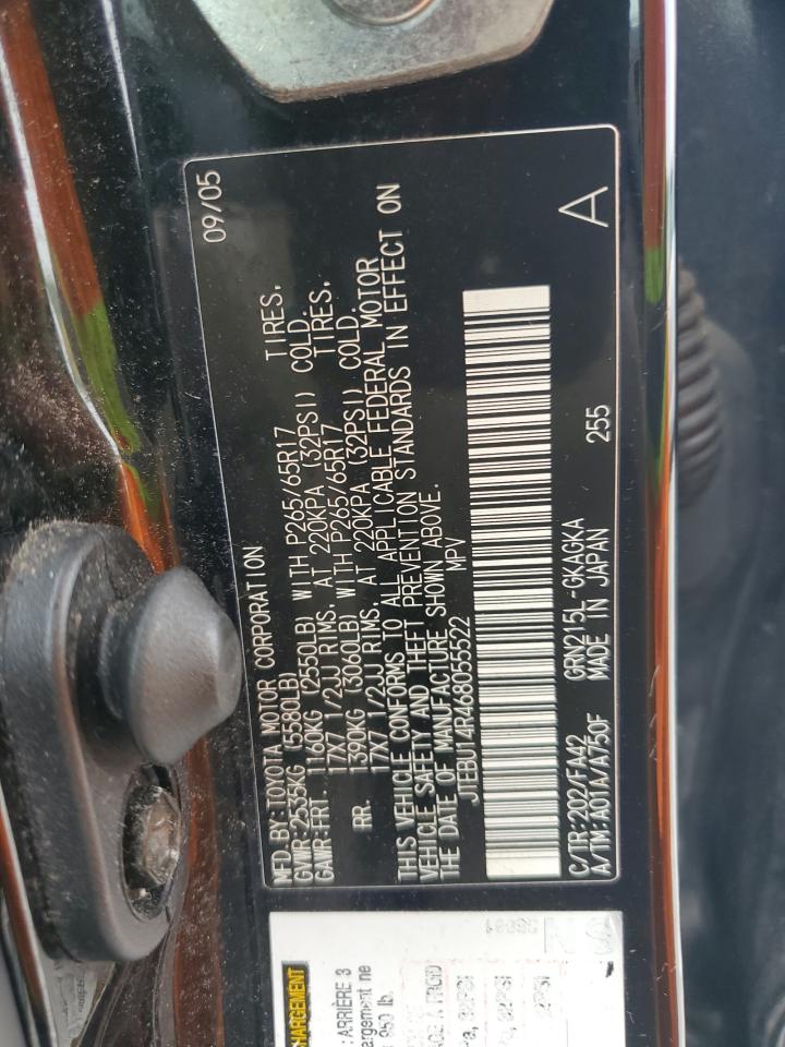 JTEBU14R468055522 2006 Toyota 4Runner Sr5