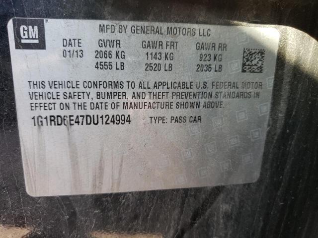 VIN 1G1RD6E47DU124994 2013 Chevrolet Volt no.12