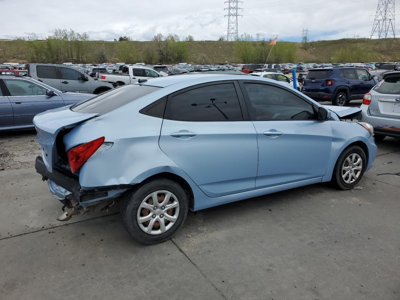 KMHCT4AE6EU685266 2014 Hyundai Accent Gls