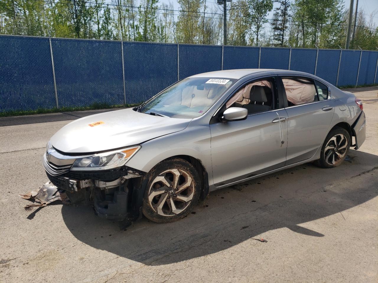 1HGCR2F43GA800385 2016 Honda Accord Lx