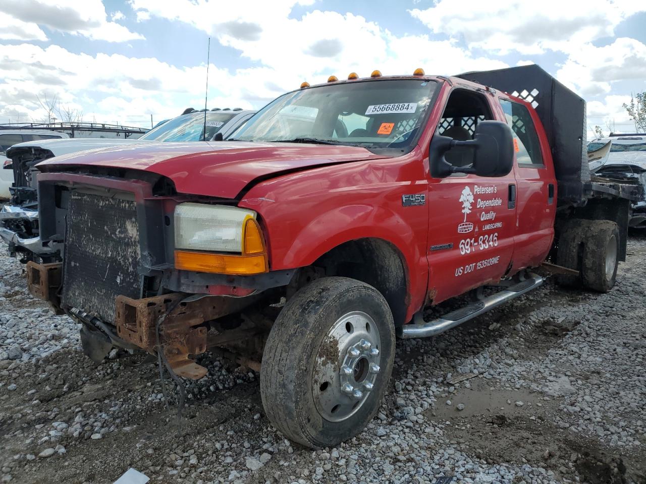 1FDXW47F31ED67120 2001 Ford F450 Super Duty