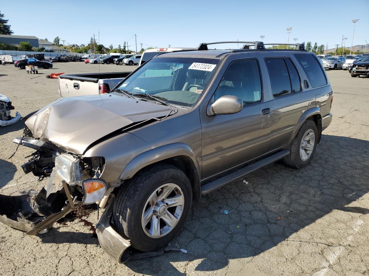 JN8DR09YX2W747366 2002 Nissan Pathfinder Le