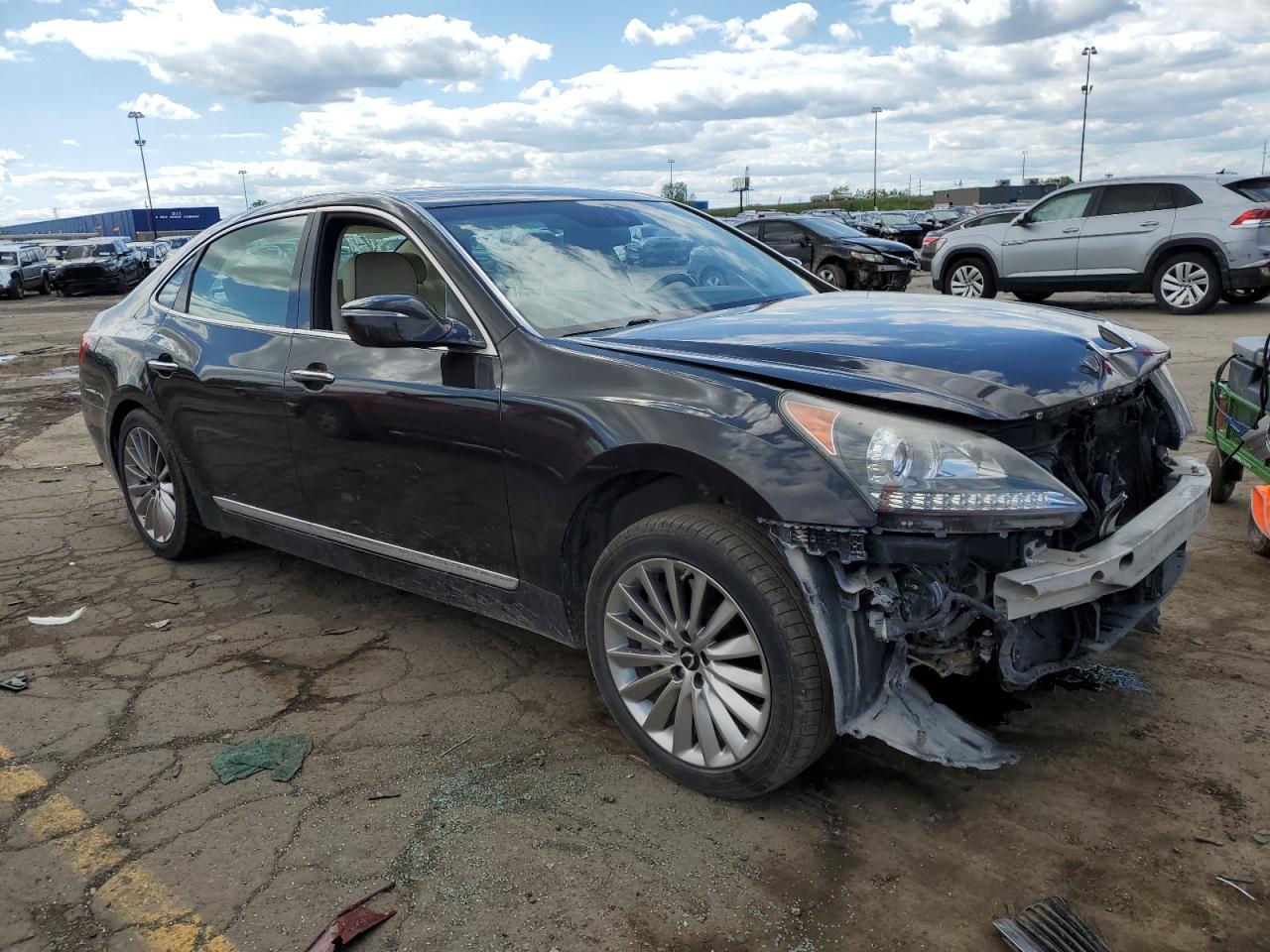 KMHGH4JH3FU098859 2015 Hyundai Equus Signature