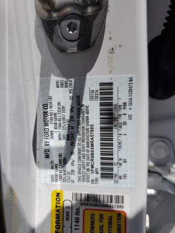 2021 FORD BRONCO SPO - 3FMCR9B65MRA57885
