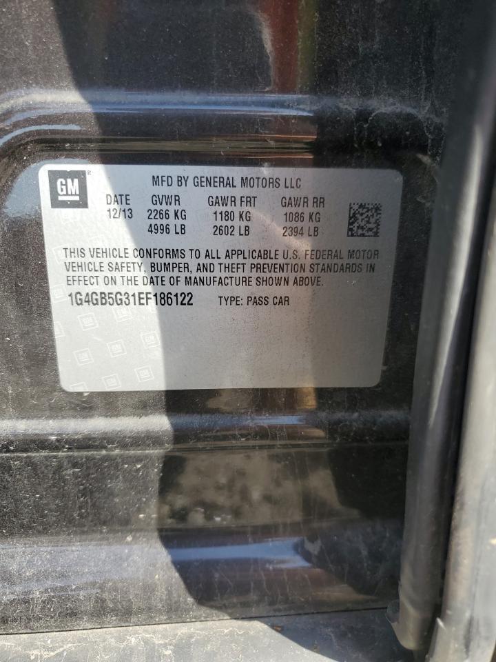 1G4GB5G31EF186122 2014 Buick Lacrosse