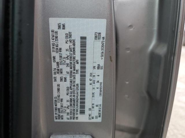 2017 Ford Escape Se VIN: 1FMCU0G92HUA12026 Lot: 54764074