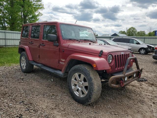 2012 Jeep Wrangler Unlimited Sahara VIN: 1C4HJWEG6CL112216 Lot: 54510194