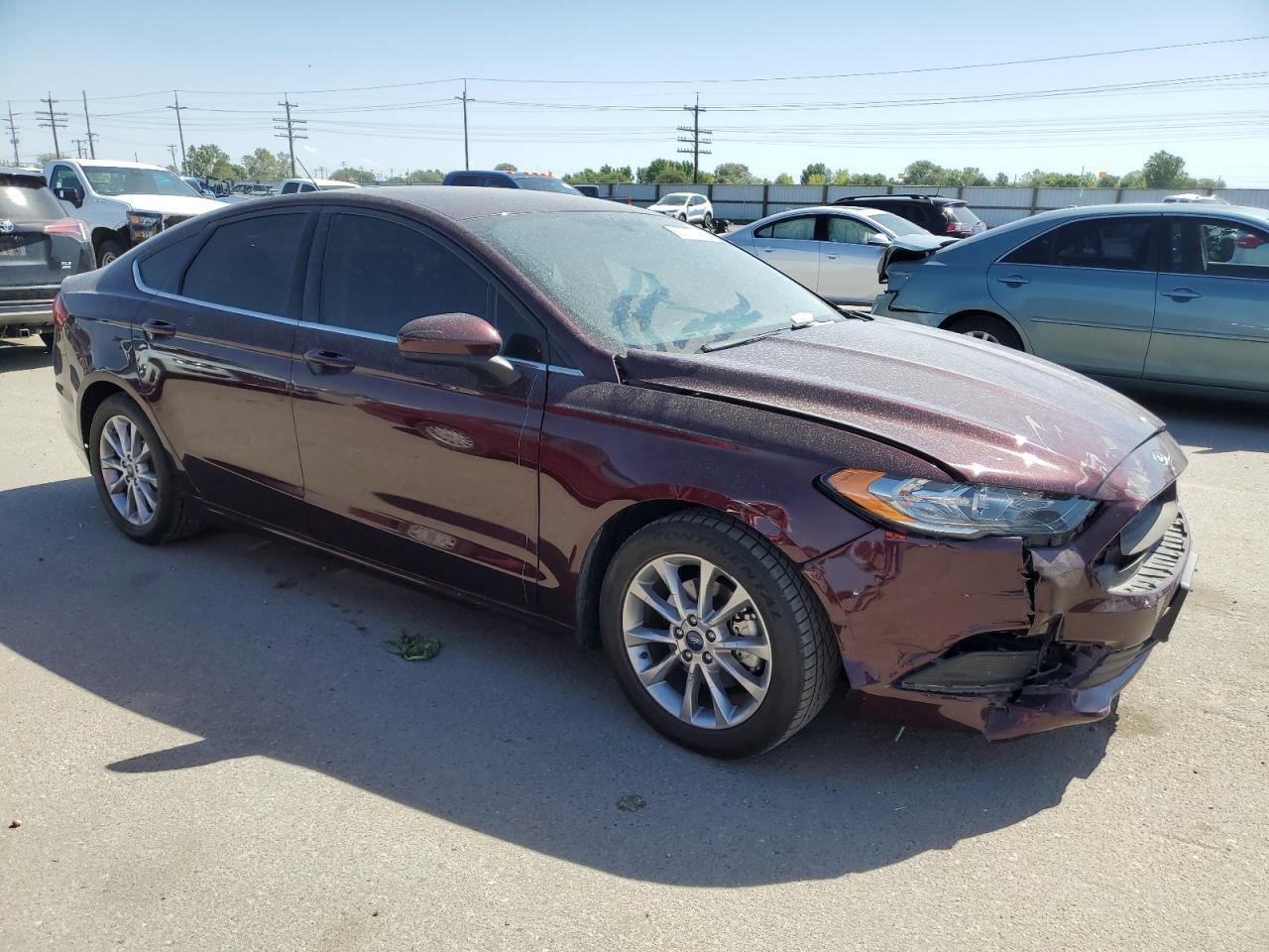 2017 Ford Fusion Se vin: 3FA6P0HD7HR335674