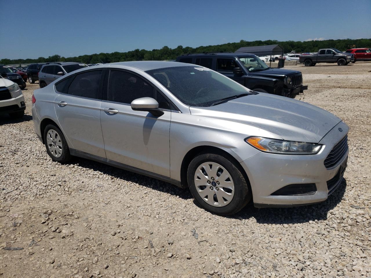 2014 Ford Fusion S vin: 3FA6P0G79ER353763