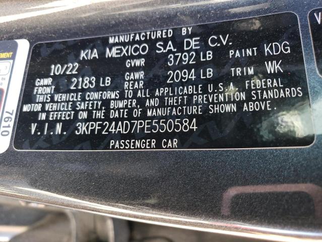 3KPF24AD7PE550584 Kia Forte  12