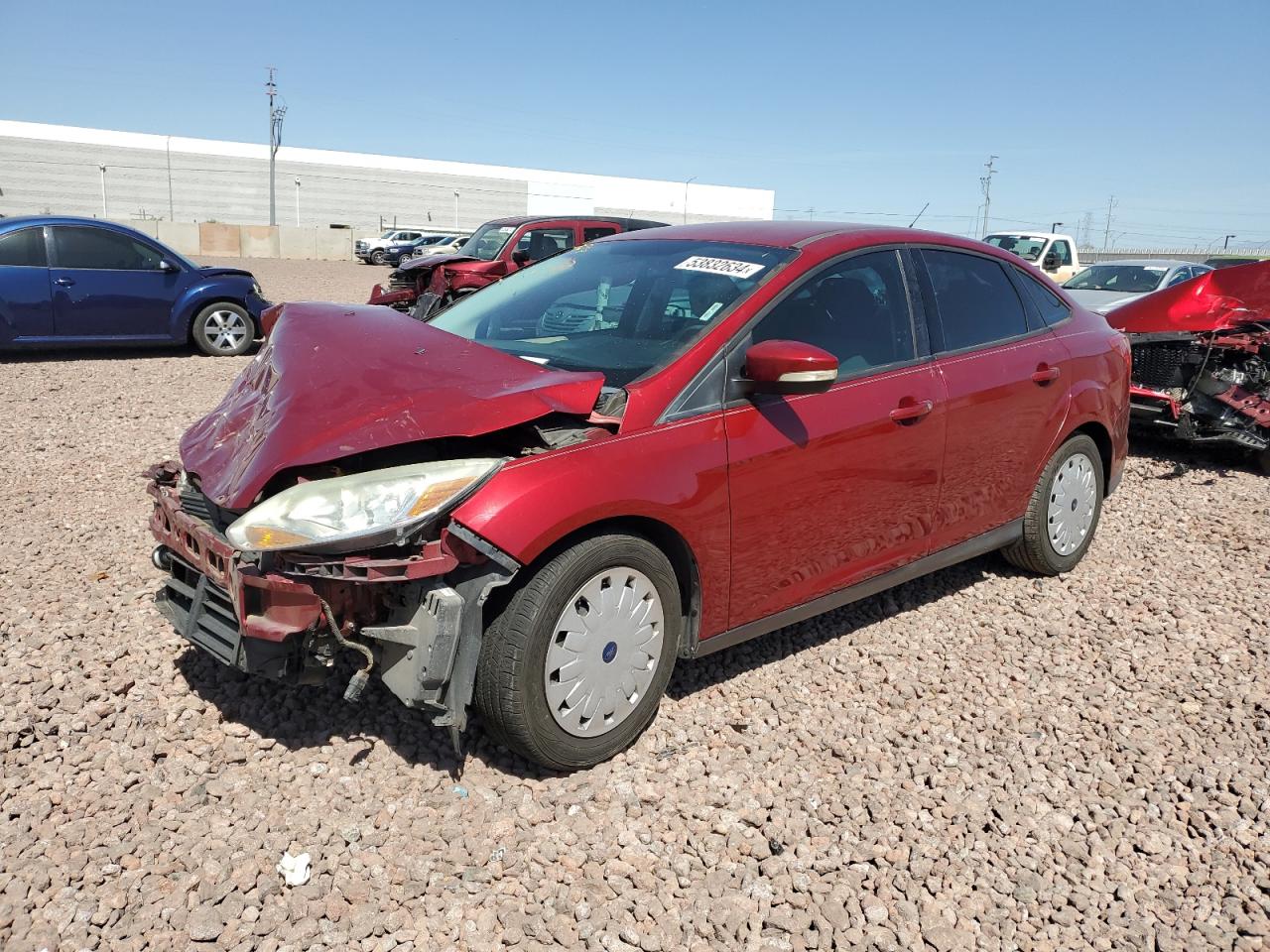 2013 Ford Focus Se vin: 1FADP3F25DL353139