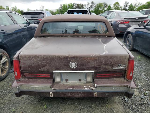 1991 Cadillac Eldorado VIN: 1G6EL13B5MU608730 Lot: 49333114