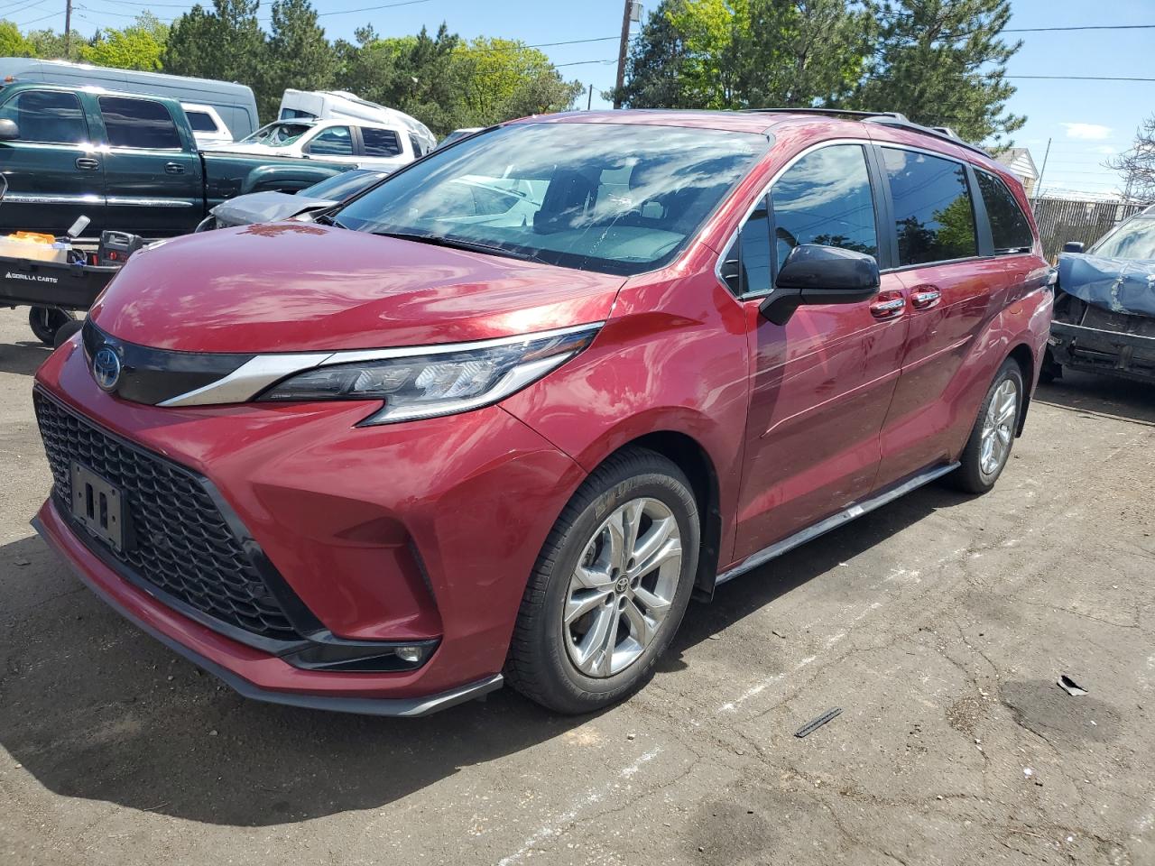 2022 Toyota Sienna Xse vin: 5TDDSKFC9NS048125