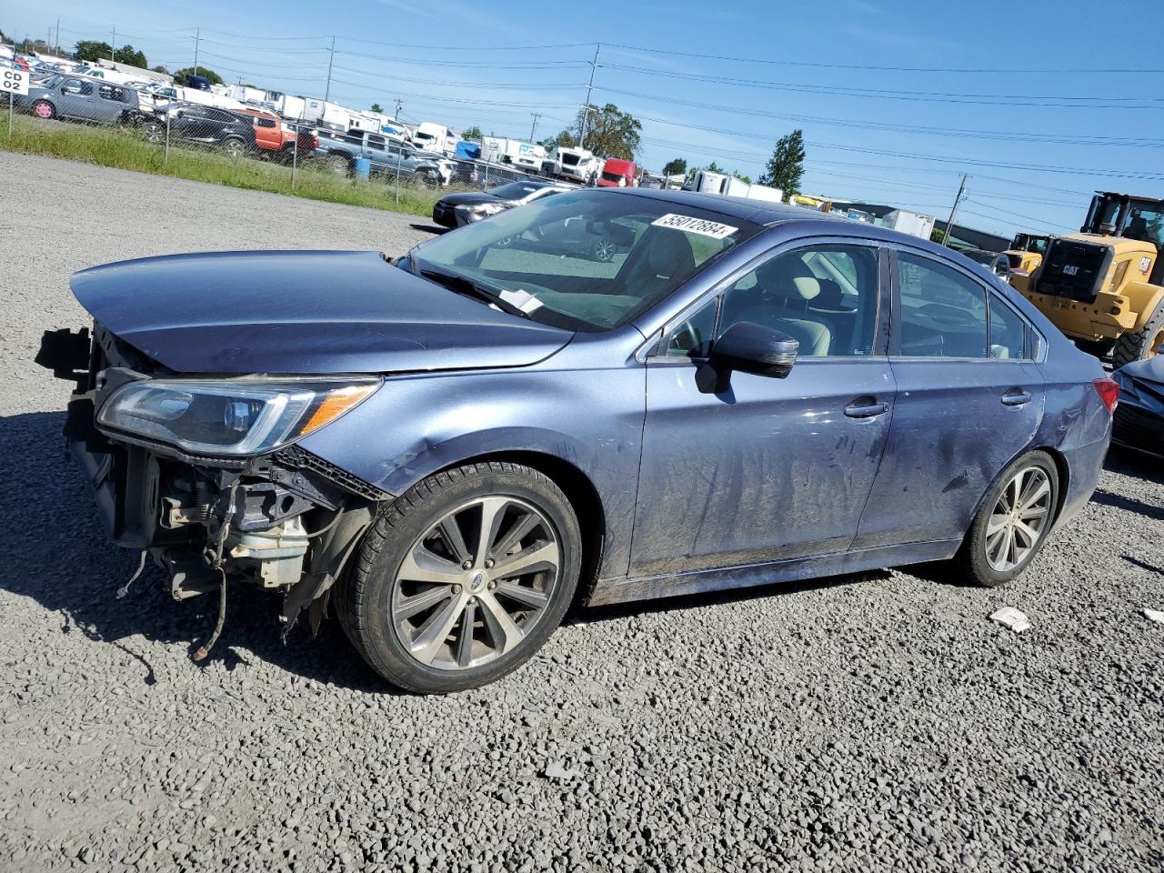 2017 Subaru Legacy 2.5I Limited vin: 4S3BNAN66H3027839