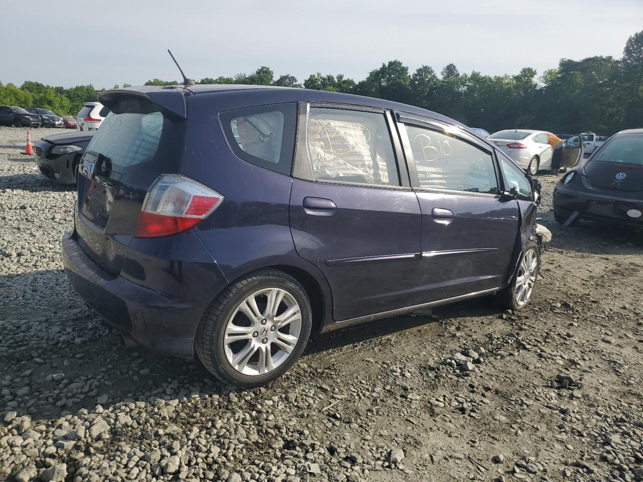 JHMGE8H4XAC007624 2010 Honda Fit Sport