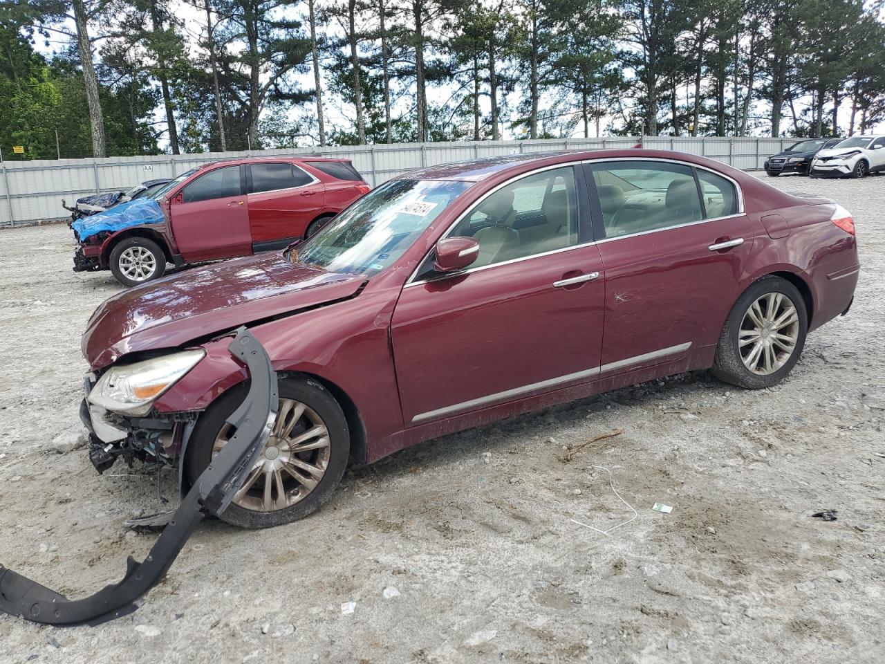 KMHGC4DF5AU092532 2010 Hyundai Genesis 4.6L