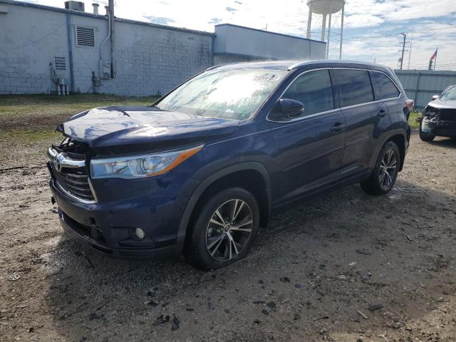 2016 TOYOTA HIGHLANDER XLE 2016