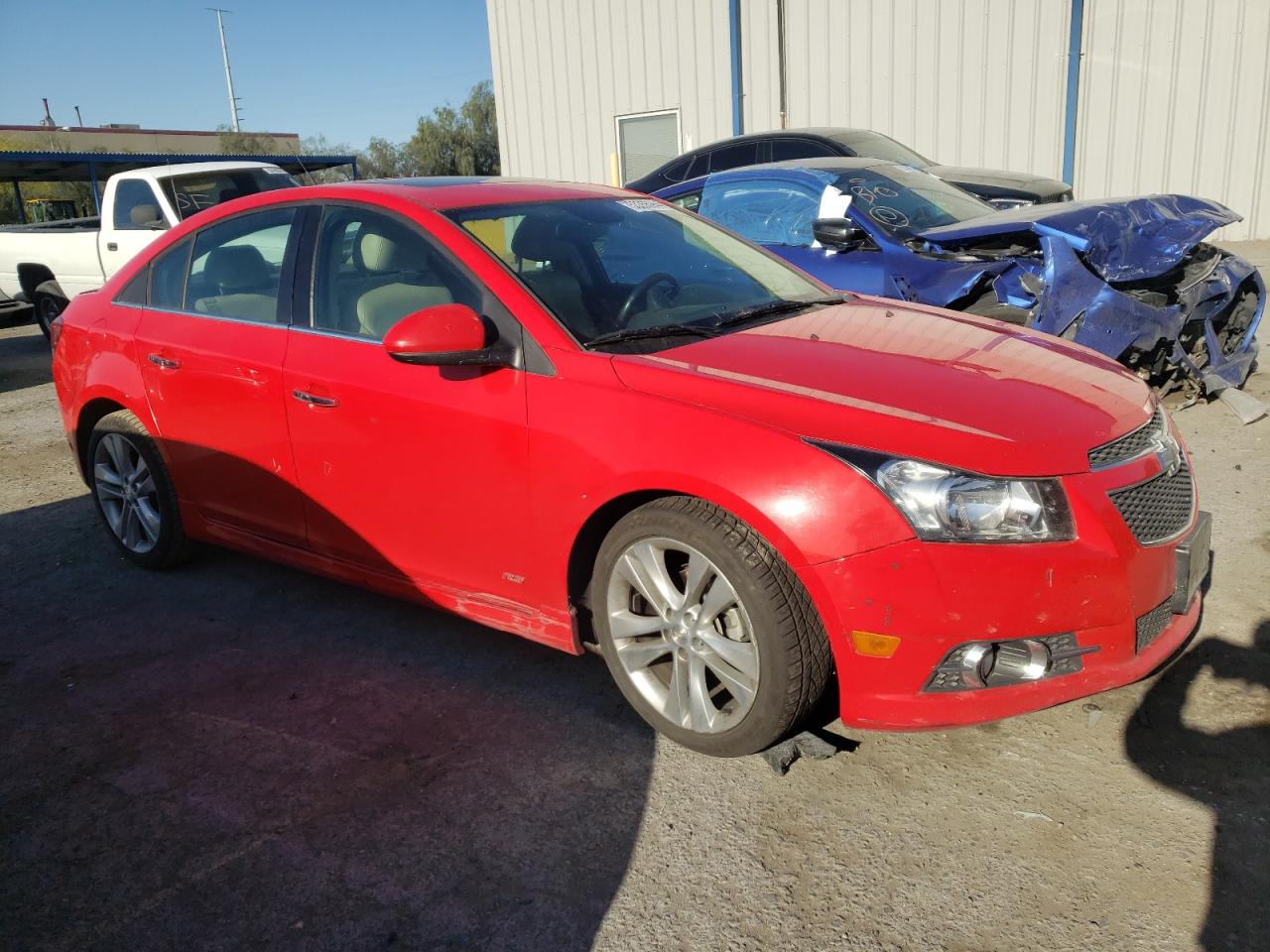 2014 Chevrolet Cruze Ltz vin: 1G1PG5SBXE7279874