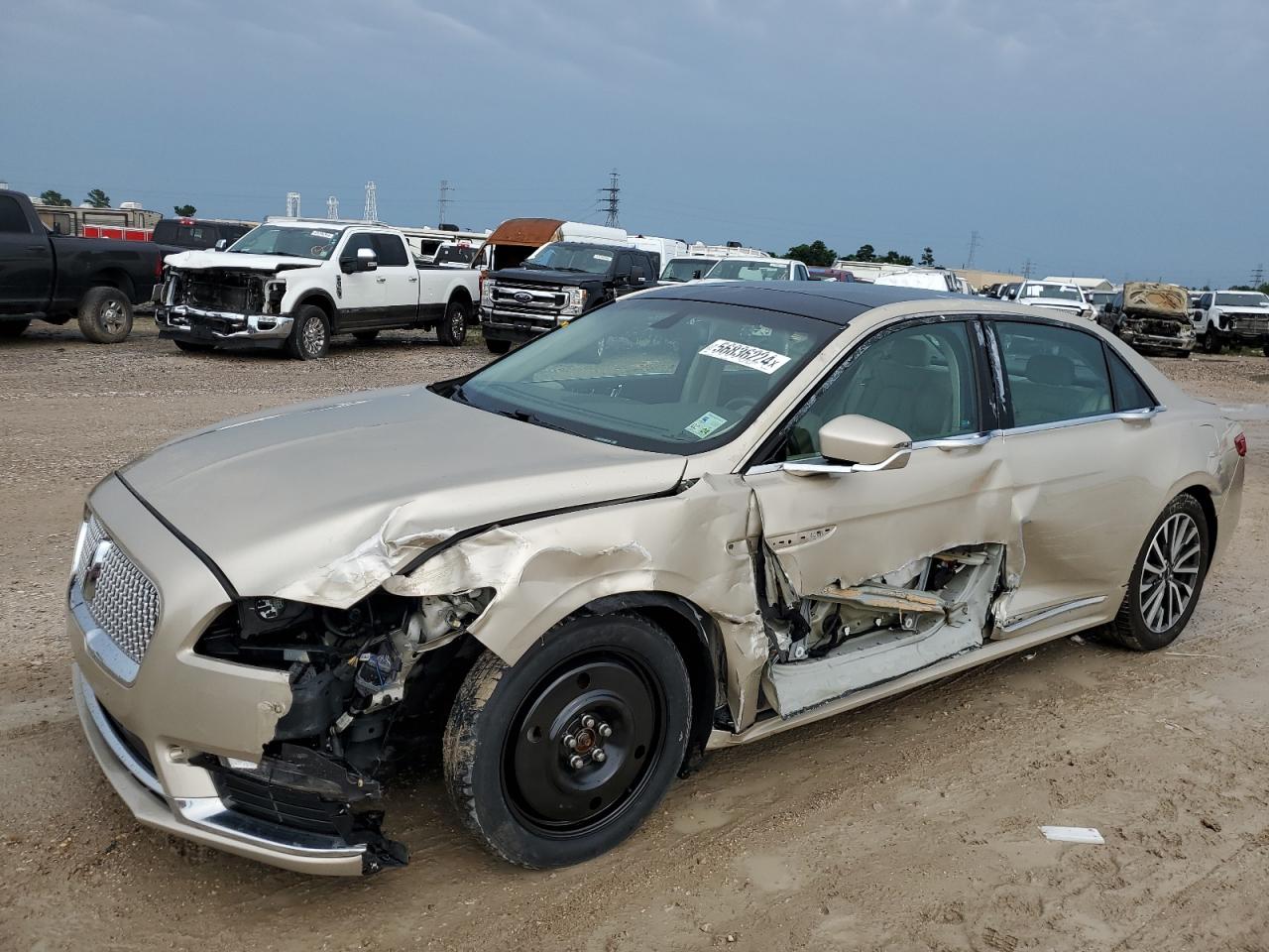 1LN6L9TK7H5627873 2017 Lincoln Continental Select