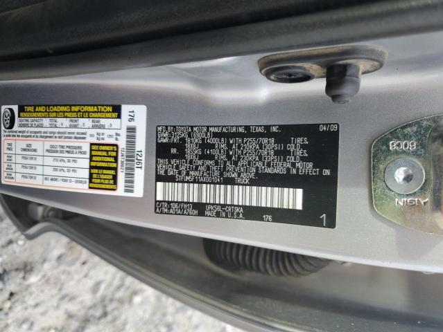 2010 Toyota Tundra Double Cab Sr5 VIN: 5TFUM5F11AX001041 Lot: 54386504